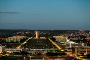 foto colorida da esplanada dos ministérios em Brasília siafi - Metrópoles