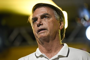Imagem colorida mostra o ex-presidente Jair Bolsonaro - Metrópoles