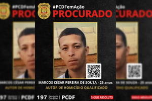 PCDF procura criminoso envolvido na morte de boxeador em posto