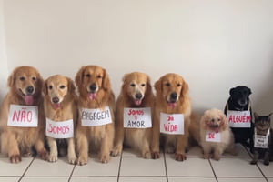 Grupo de pets protesta em homenagem ao cão Joca