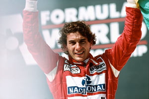 Imagem colorida de Ayrton Senna - Metrópoles