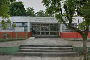 Fotografia de uma escola municipal em cubatão