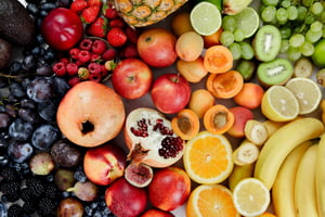 Foto colorida de frutas - Metrópoles