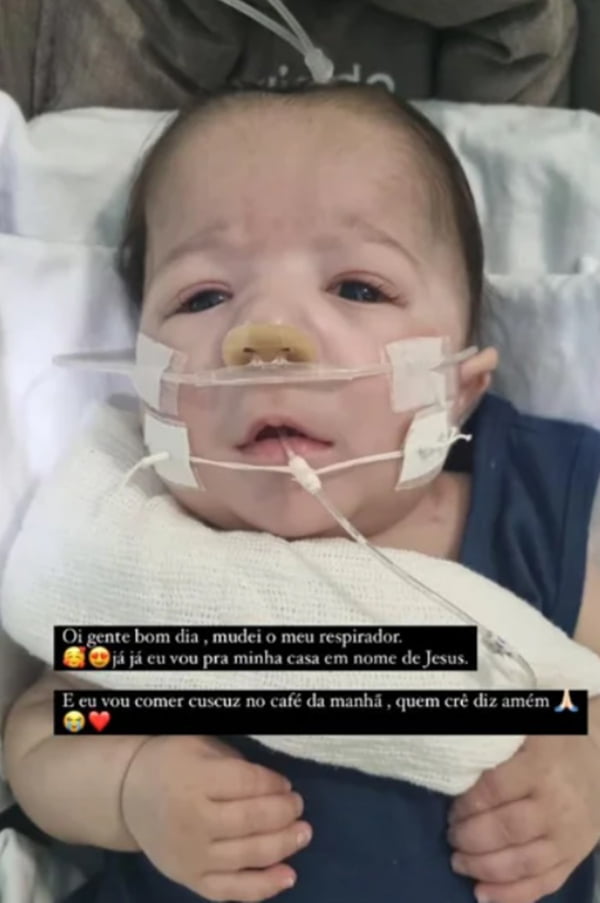 Foto colorida de Arthur, filho de Zé Felipe e Ingra Soares - Metrópoles
