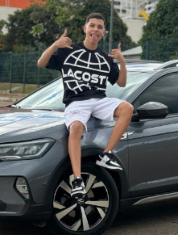 Ruan de Farias, que causou ao lado de Bruna Gabriella, influenciadora de 12 anos