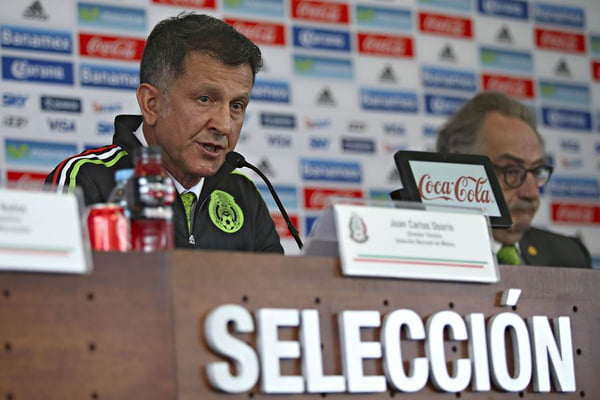 Juan Carlos Osório é apresentando oficialmente como novo treinador da seleção mexicana de futebol