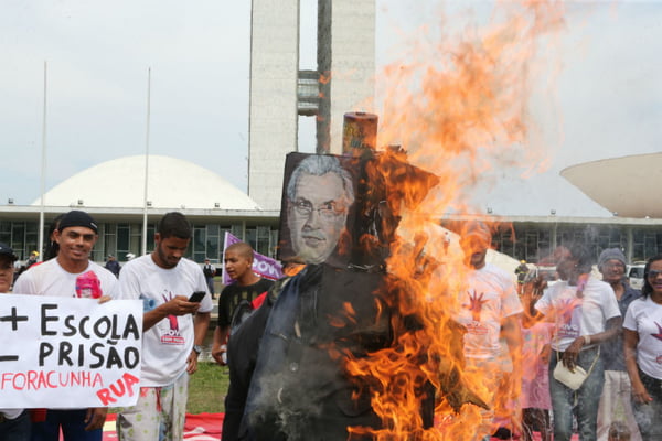 Eduardo Cunha é preso em Brasília e levado a Curitiba