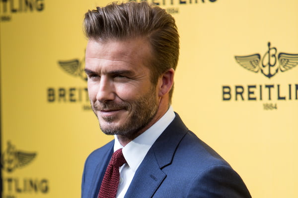 David Beckham Attends The Opening Of The Official Breitling Boutique