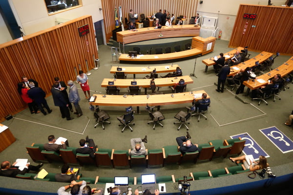 Primeiro sessão Plenária na Câmara dos Deputados Distritais do DF – Brasília – DF 02/02/2016