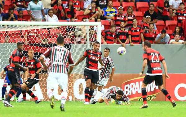 Jogo Flamengo e Fluminense no Mané Garrincha