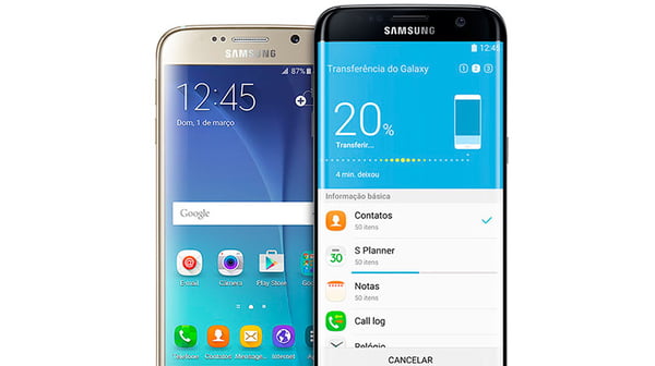 Samsung Galaxy S7 Edge smartphone World Mobile Conference