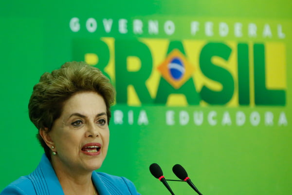 Presidenta Dilma faz pronunciamento à imprensa após votação do impeachment na Câmara – Brasília – DF 18/04/2016