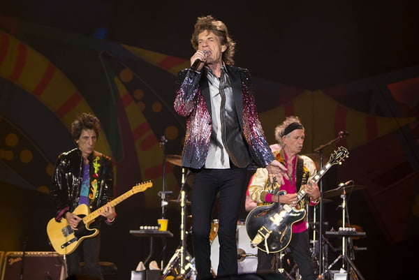 The Rolling Stones kick off their America Latina Olé Stadium Tour at Estadio Nacional in Santiago, Chile