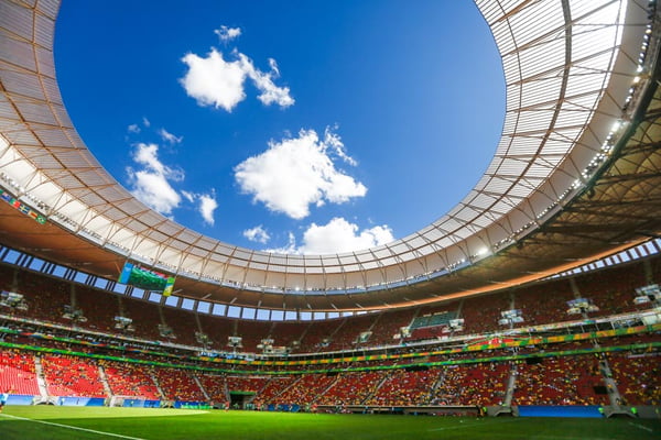Brasília(DF), 04/08/2016 – Brasil x África do Sul no Estádio Mané Garrincha durante os Jogos Olímpicos do Rio 2016 – Foto: Daniel Ferreira/Metrópoles