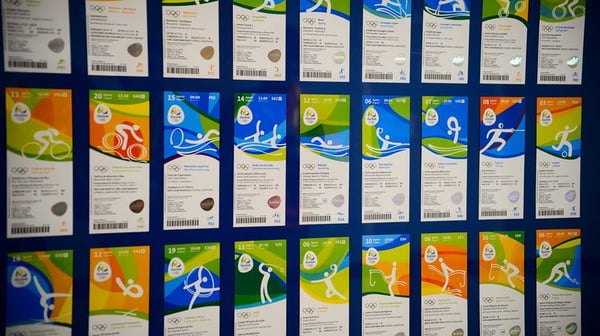 Apresentação dos Ingressos para os Jogos Rio 2016