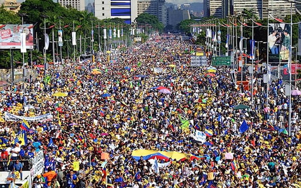 venezuela caracas manifestação