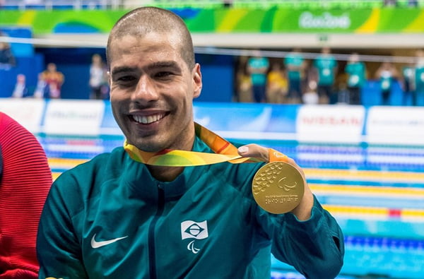 ‘Nem em sonho imaginava isso’, diz recordista de medalhas, Daniel Dias