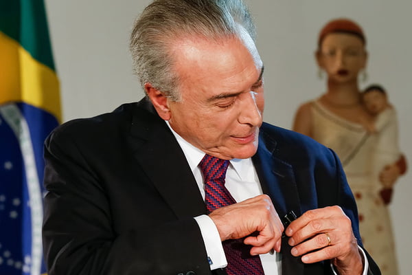 Temer diz a Moro que não sabe de negócios de Cunha na Petrobras