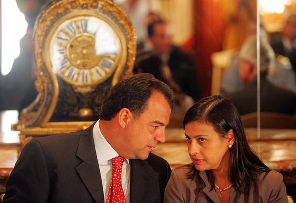 Sérgio Cabral e Adriana Anselmo