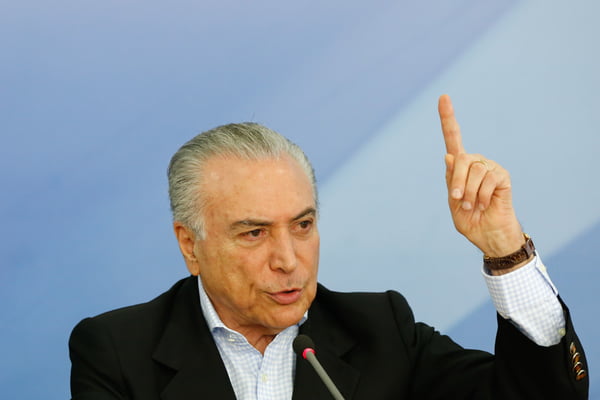 Brasília(DF), 27/11/2016 – Coletiva de imprensa com o President