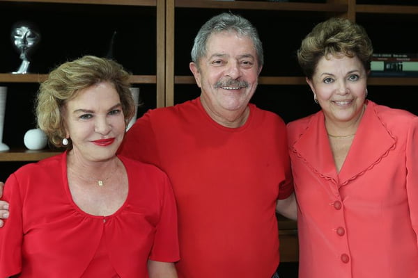 Lula, Marisa e Dilma