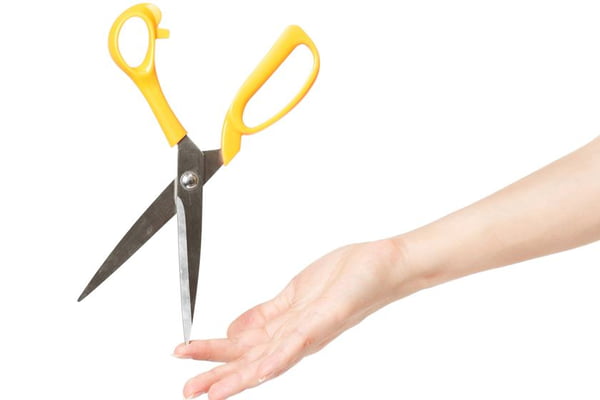Sharp scissors