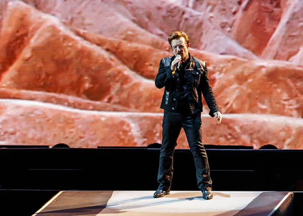 U2 Performs At BC Place