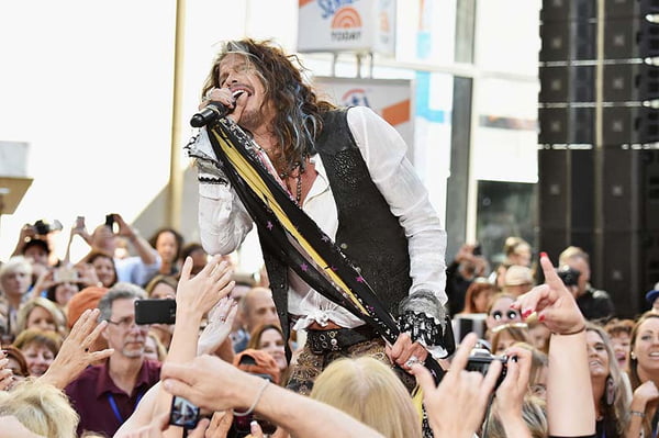 Steven Tyler Performs On NBC’s “Today”