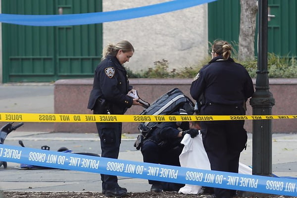 Uma pessoa foi presa após tiroteio perto do memorial do 11/9, diz polícia de NY