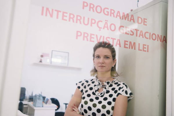 Brasília (DF), 10/01/2018 Entrevista com Fernanda Jota que é chefe do NUPAV (Programa de Pesquisa, Assistência e Vigilância à Violência) da Centro Sul e coordenadora do PIGL (Programa de Interru