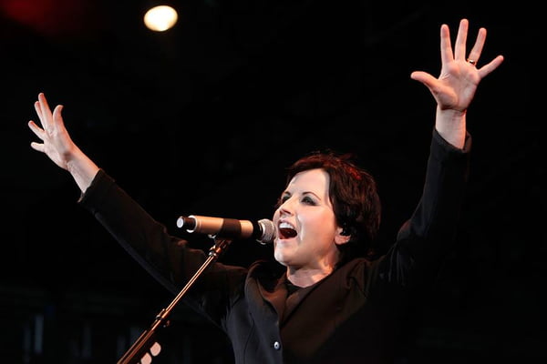 MELBOURNE, AUSTRALIA – MARCH 17:  Dolores O’Riordan from The Cranberries performs during F1 Rocks! Melbourne at Sidney Myer Music Bowl on March 17, 2012 in Melbourne, Australia.  (Photo by )F1 Rocks! In Melbourne