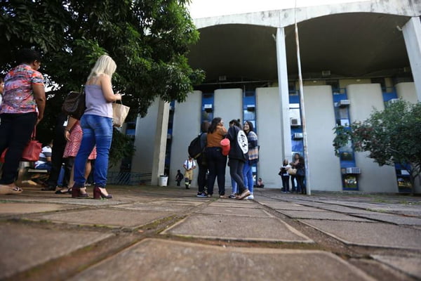 Coleta de amostras para testagem