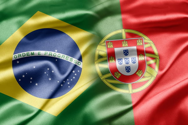 Brazil and Portugal