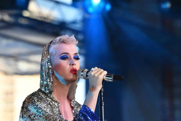 Katy Perry performs in Sydney