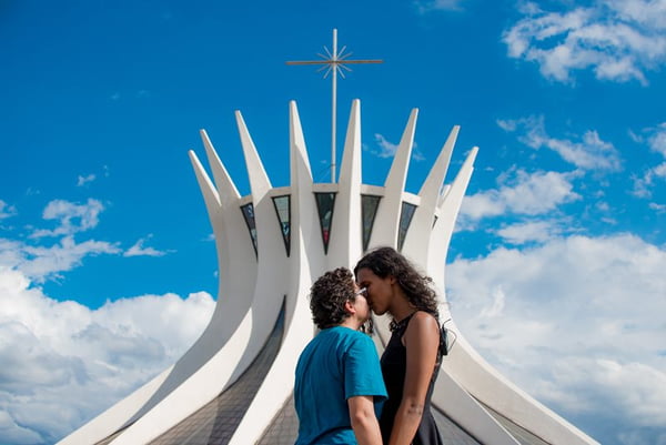 Brasília (DF), 23/04/2018 Perfil de Wanda e João, um casal transexual que quer se casar na Catedral Local:  Catedral Foto: Hugo Barreto/Metrópoles