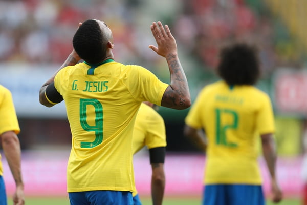 gabriel jesus seleção brasileira brasil