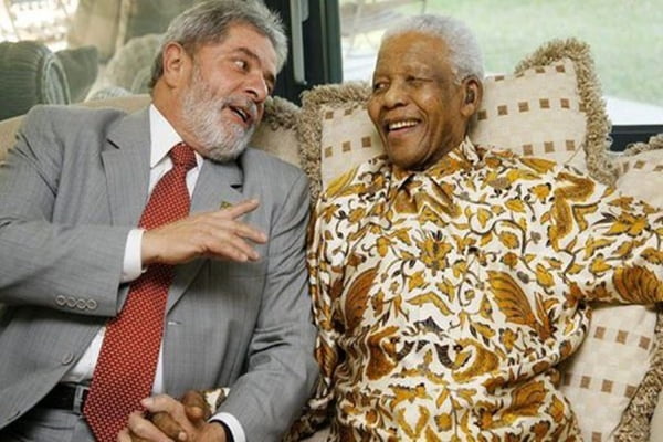 Lula e Mandela