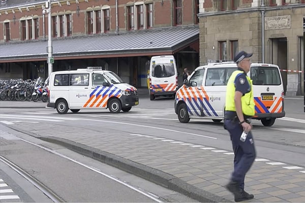 Ataque a faca em estação de trem em Amsterdã deixa dois feridos
