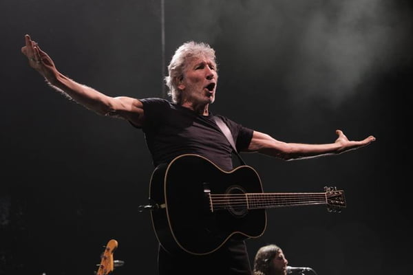 Roger Waters performs live in Moscow