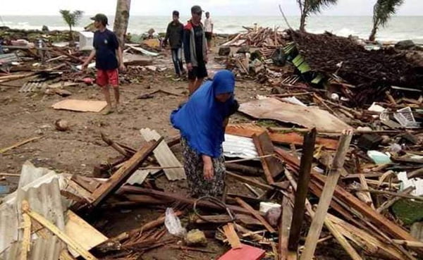 tsunami indonésia