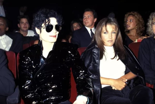 Lisa Marie Presley e Michael Jackson