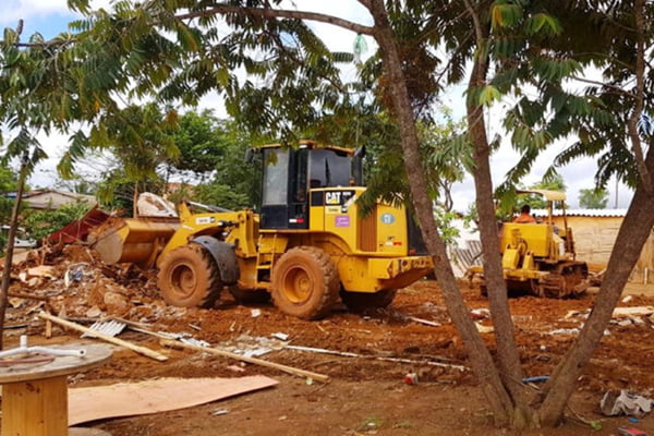 GDF derruba 37 barracos de “invasão relâmpago” em Planaltina