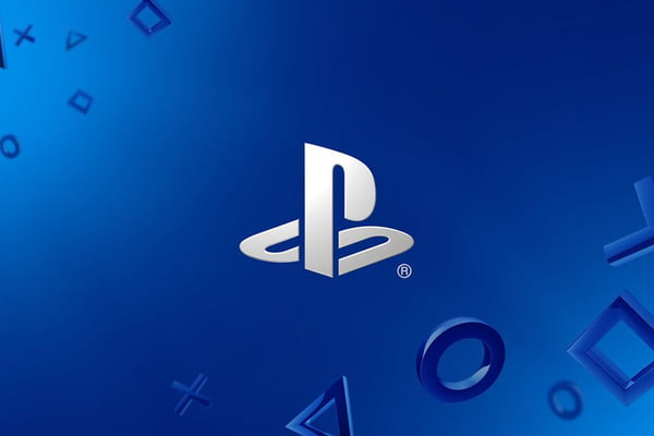 Imagem mostra tela inicial com a logo do Playstation