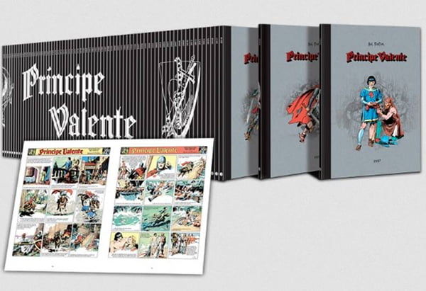 Inigualável HQ Príncipe Valente é relançada no Brasil em 81 volumes