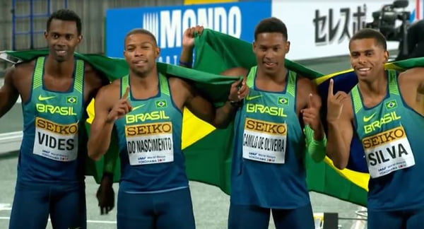 seleção brasileira masculina de atletismo 4×100 m