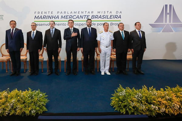 28/05/2019 Cerimônia de lançamento da Frente Parlamentar Mista da Marinha Mercante Brasileira