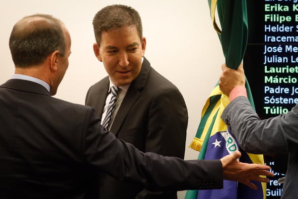 Glenn Greenwald na Câmara