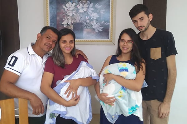 Bebês trocados em Trindade: Genésio, Pauliana, Aline e Murillo