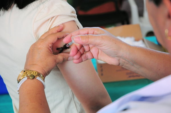 Vacinação de sarampo no DF