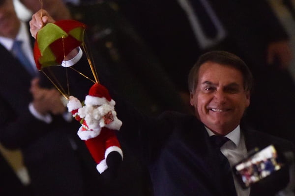Jair Bolsonaro na Cantata de Natal 2019